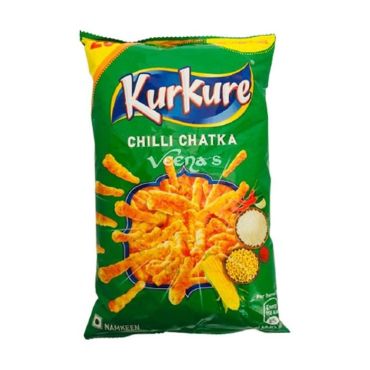 Kurkure Chips Chilli Chatka, 90g